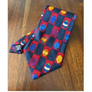 Celeb Tie By David Schwimmer Save the Children Men's Neck Tie Silly Fish